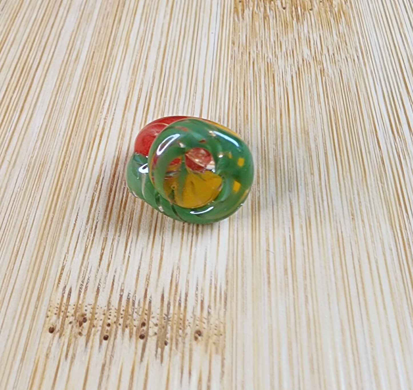 "Love Knot" Glass Loc Bead