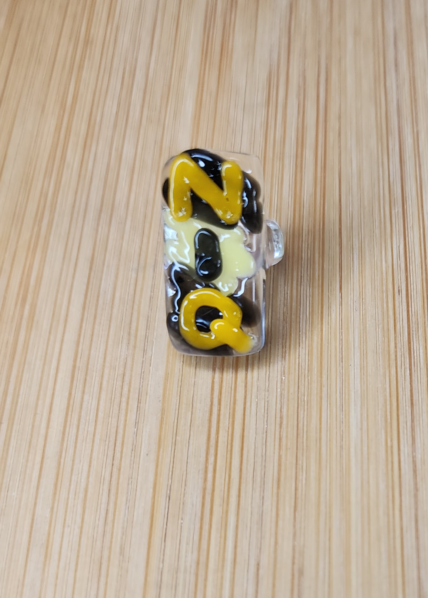 "Niq" Glass Loc Bead