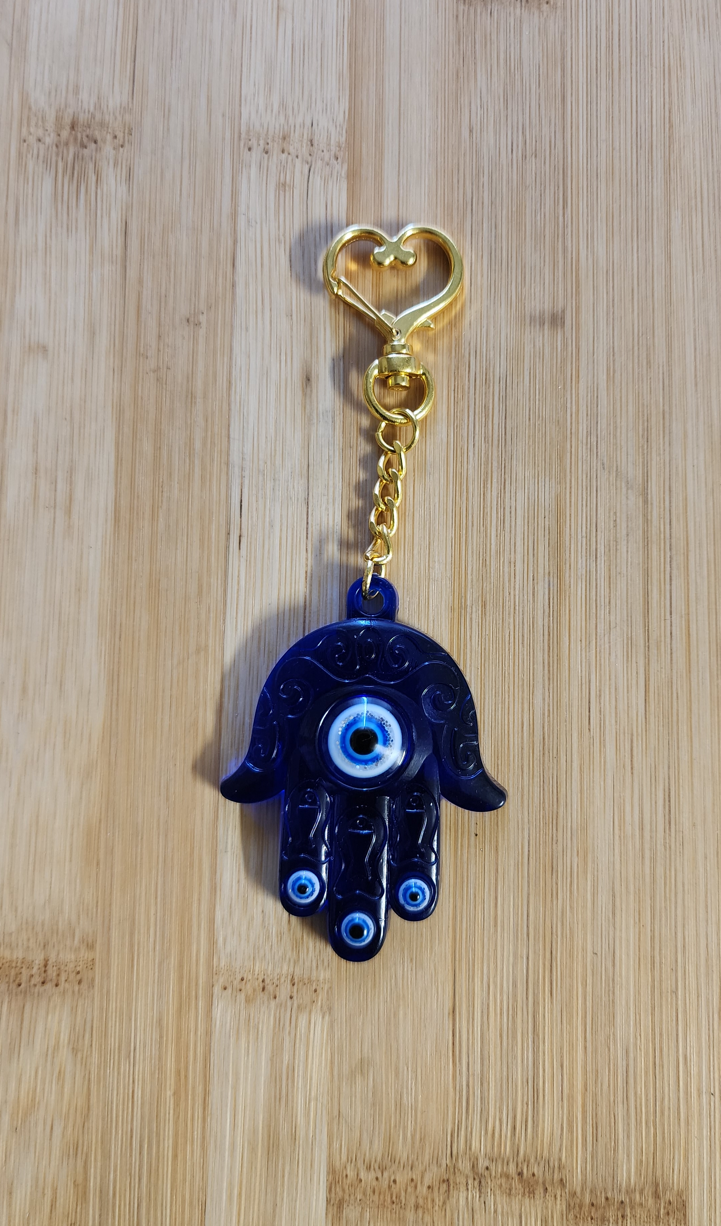 Evil Eye Hamsa Keychain